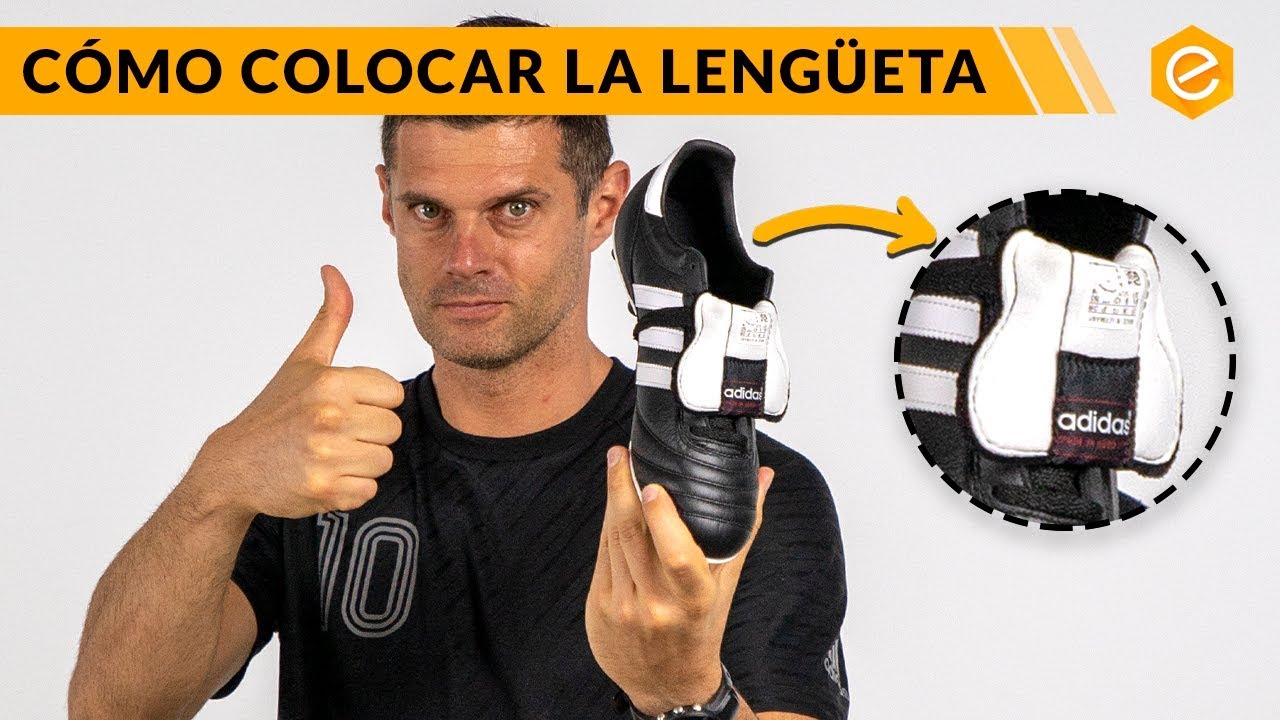 Cómo PONER LA LENGÜETA correctamente?? - adidas Copa Mundial - YouTube