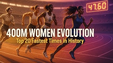 THE POWER OF ONE LAP ⚡ | The 20 Fastest 400m Women in History | From Koch to McLaughlin-Levrone