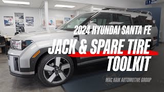 Find Your Jack & Tire Toolkit — 2024 Hyundai Santa Fe