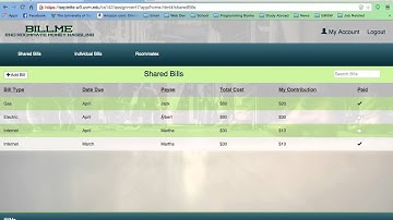 BillMe Web Usability Test Round 2: Luke Dodge