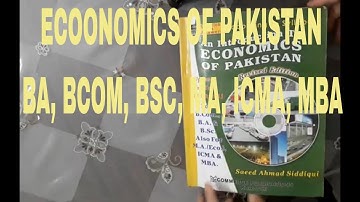 HOW TO Prepare ECONOMICS OF PAKISTAN BA part2, BCOM BSC MA MBA Course| Karachi University|Reen Aisal