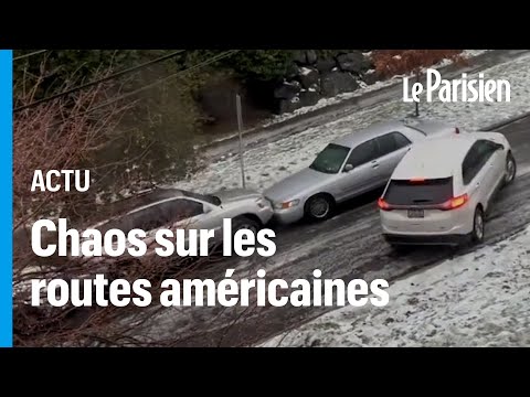 Tempête Elliot : chaos et scènes de panique sur les routes enneigées aux États-Unis