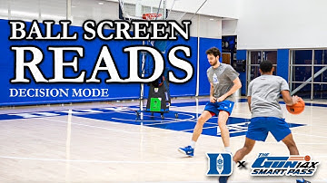 Duke Ball Screen Screen Reads Shooting Drill | Decision Mode 14X Smart Pass