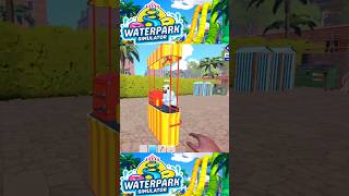 I Tried Water Park Simulator... WOW 🤯 #shorts #waterparksimulator #waterslide