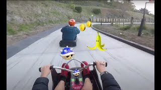 Mario Kart in REAL LIFE?? Twister Luge, Rotorua New Zealand