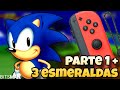 Sonic 2 no Nintendo Switch em Sonic Origins - Coletando as primeiras esmeraldas