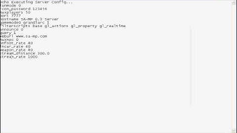 Como Crear Un Server samp 0.3a