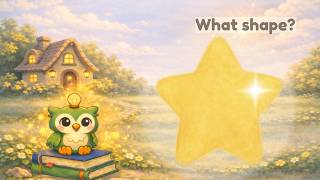 What Shape Is This? 🤔 Star | Guess the Shape Game for Kids | Cozy Kids Academy