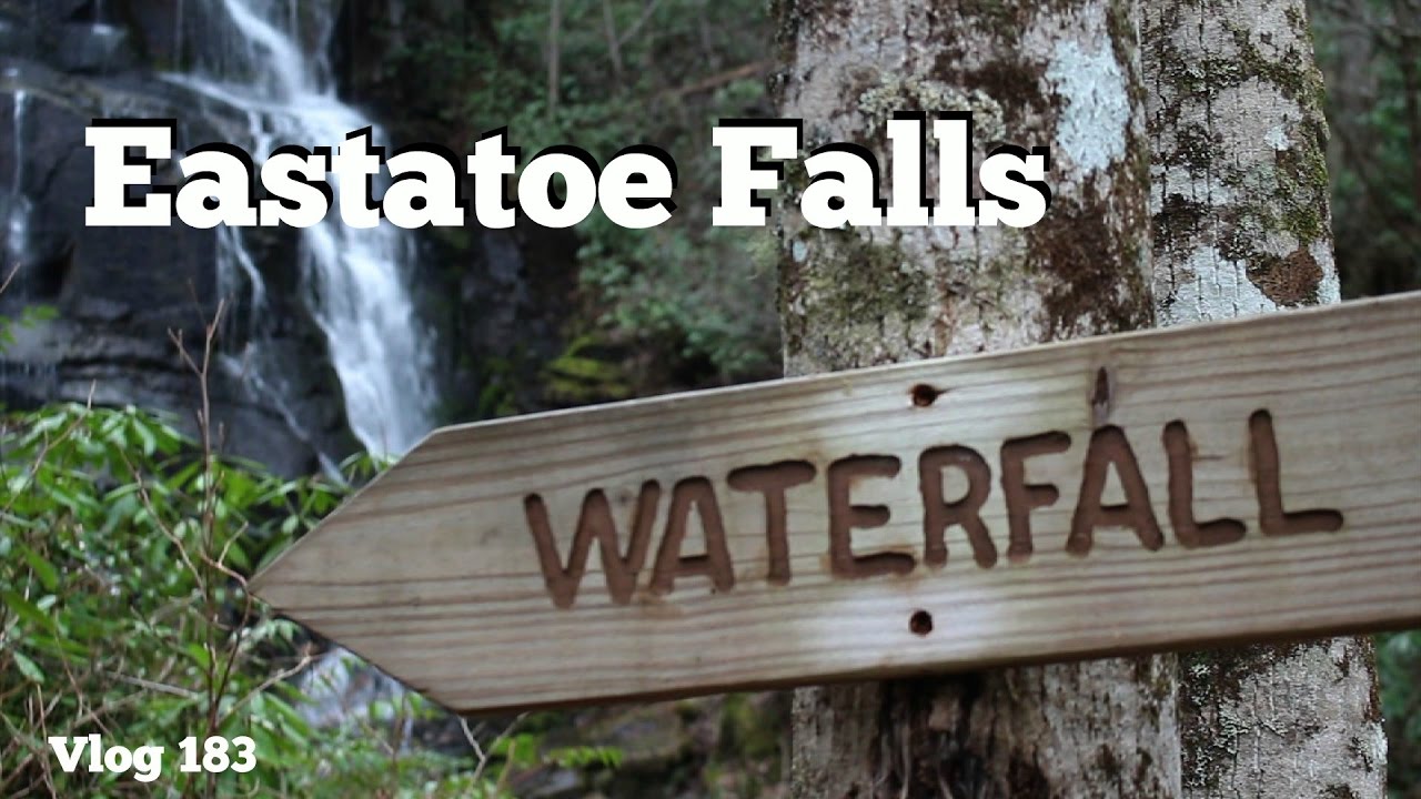 Eastatoe Falls in Rosman NC