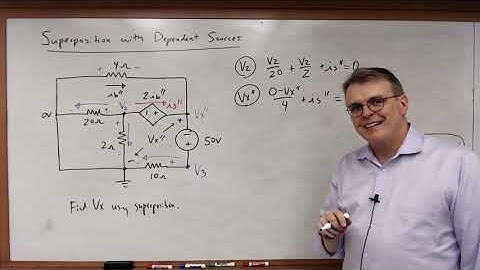 EECE 2112 Module 28:  Superposition with Dependent Sources