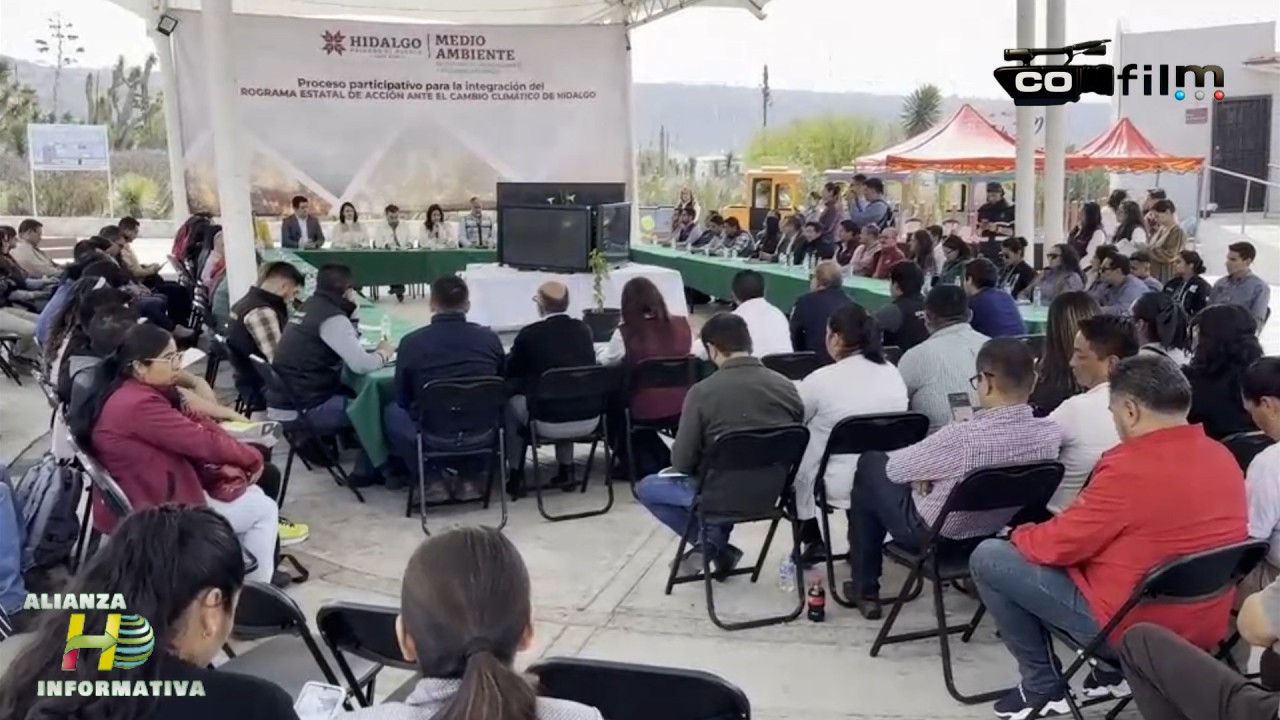 Secretaria de Medio Ambiente actualiza Programa Estatal de Acción ante el Cambio Climático - Hidalgo