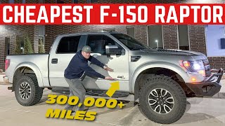Buying The CHEAPEST Ford Raptor Ever Sold... Over 300,000 Miles!