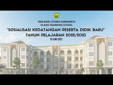 RAPAT KOMITE DAN SOSIALISASI PROGRAM SMA BUDI UTOMO SURAKARTA TAHUN AJARAN 2022/2023