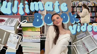 the ULTIMATE book video! ⭐ book shopping at barnes, book haul, reading journal tour + more!