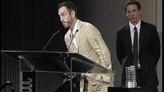 The Economist's Five Word Speech at The 13th Annual Webby Awards