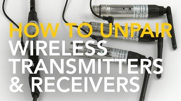 How to Unpair Event Lighting Wireless Transmitter and Receiver - Tutorial