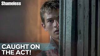 Carl Finds Out About Mimi And Billys Affair Shameless Season 7 Episode 4