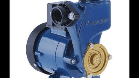 Hướng dẫn thay vòng bi + phớt máy bơm Panasonic 125W