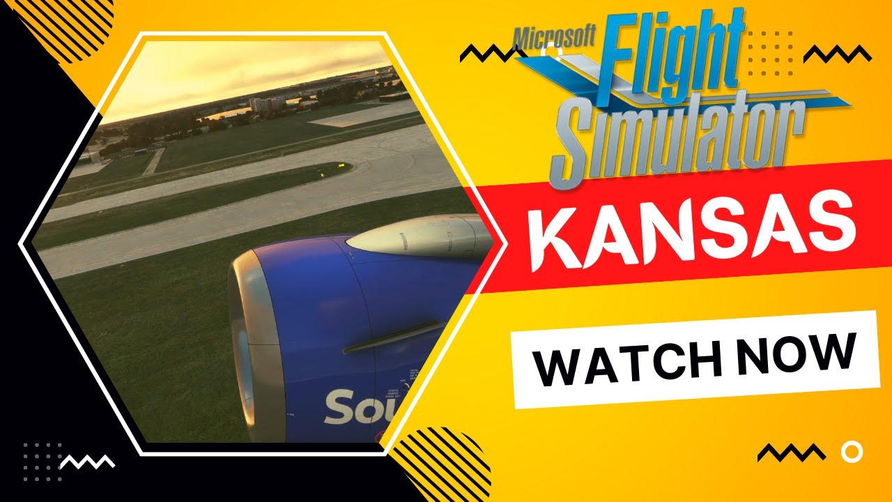 ✈️ TropicalSim – KMCI Kansas City | Beautiful Kansas City Sunrise Takeoff | Southwest | Boeing 737