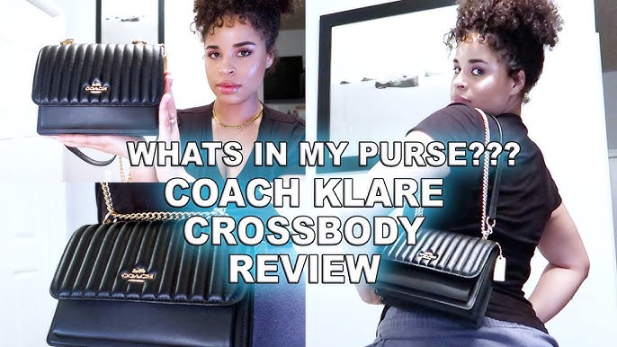 coach micro zoe crossbody in colorblock I review I unboxing 