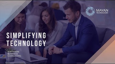 Mayan Technologies, Inc. is an Acumatica Cloud ERP business partner