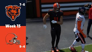 Week 15 of Browns Franchise | Madden NFL 24