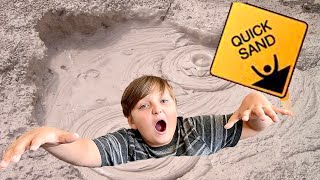 COHEN gets STUCK in QUICK SAND!