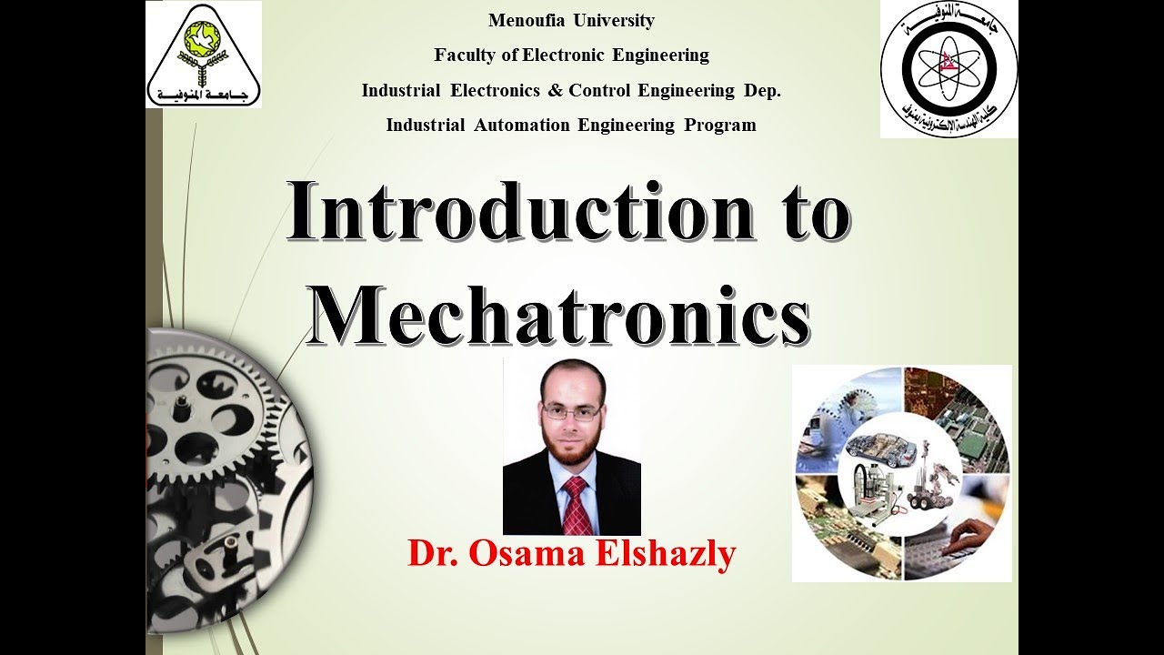 Introduction to Mechatronics_Lecture_ 8 - YouTube