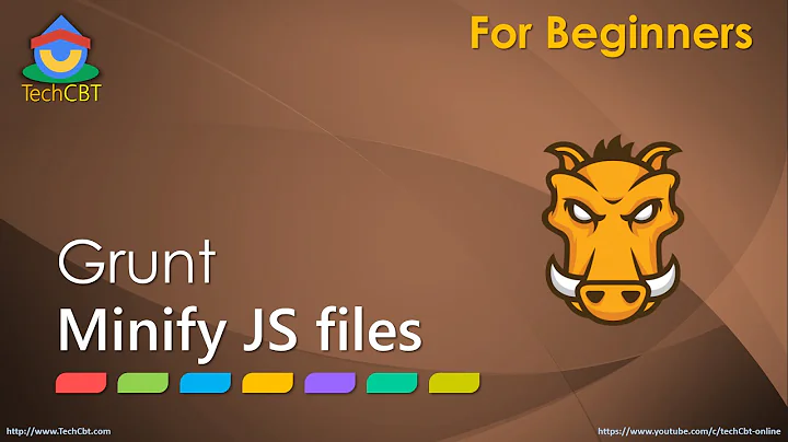 Grunt JS: How to minify (or uglify) JavaScript files