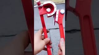 Boston Home 3 In 1 Copper Tube Bender For 1/4 - 6Mm, 5/16 - 8Mm, 3/8 - 10Mm 180 Degrees