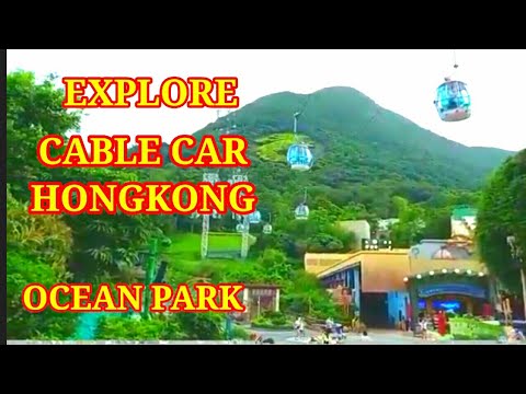 Ternyata..!! Cable Car Lam Sek Jie Di Ocean Park || Hongkong Part 1