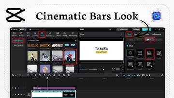 Hoe voeg je cinematografische zwarte balken toe in CapCut (Instant Film)
