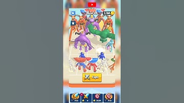 Merge Master Rainbow Run 3D || Level :44 || Monkey Beast Gaming