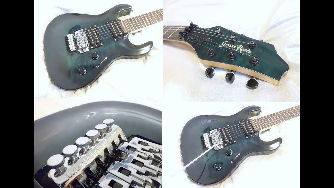 Grass Roots G-RA-65HR ROUAGE RAYZI コイルタップ トラ杢 キルト