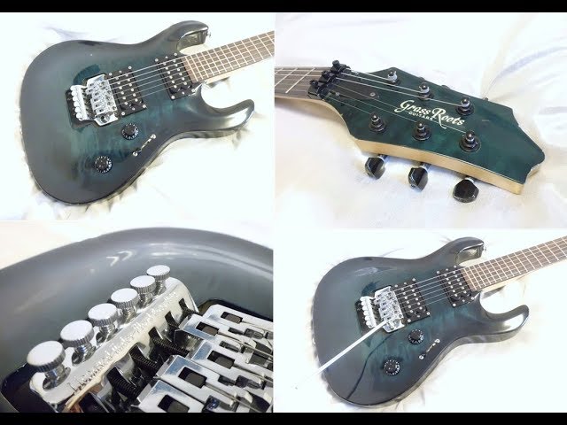 Grass Roots G-RA-65HR ROUAGE RAYZI コイルタップ トラ杢 キルト