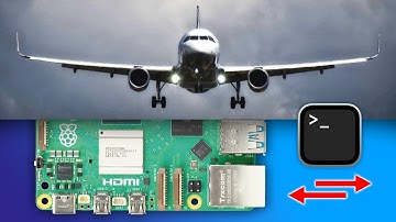 Remote controlling a Raspberry Pi at 38,000 ft