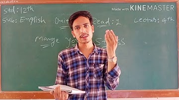 English|| Std-12|| Unit-3|| Read-1 (manage your stress)|| lecture-4