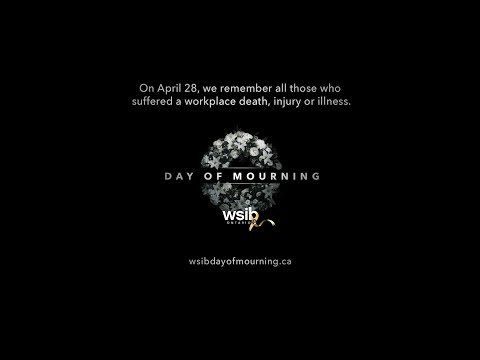 Video: WSIB Day of Mourning message from the Chair and President and CEO