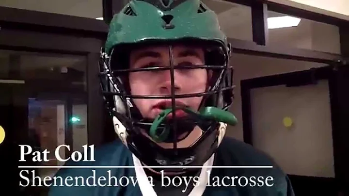 Shenendehowa sr. Pat Coll talks about Plainsmen's ...