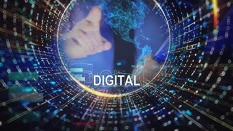 Create a Futuristic Digital Slideshow Video - MakeWebVideo.com