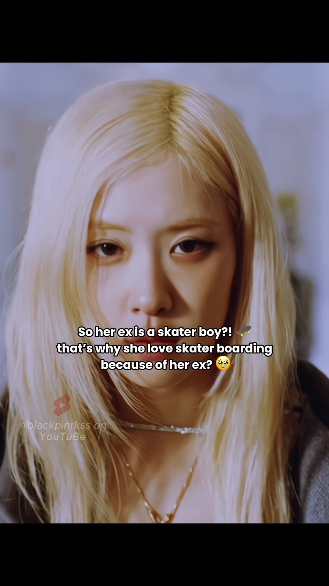 it seems like it was her ex who taught Rosé how to skate!! ?? #blackpink #rosé