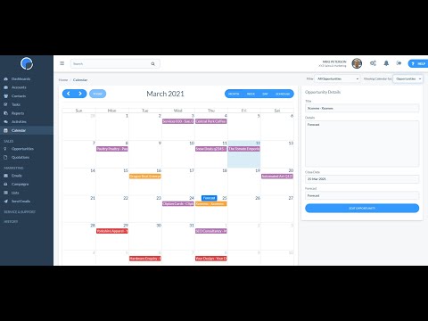 Really Simple Systems Releases New CRM Calendar