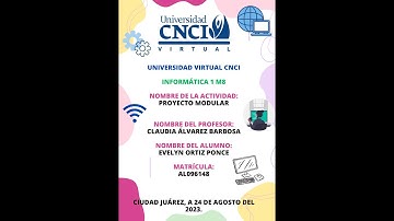Informática 1 Proyecto Modular (Universidad CNCI)