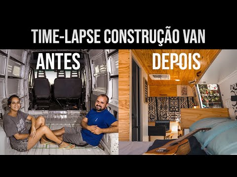 CONSTRUÇÃO MOTORHOME EM 10 minutos - DIY @Do Norte Ao Norte