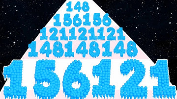 Ball Merge 2048, Crowd Number Run, Number Run 3d - (Satisfying Mobile Games 2024) All Levels