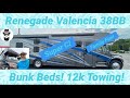 Best Built Bunk model Super C! 2022 Renegade Valencia 38BB