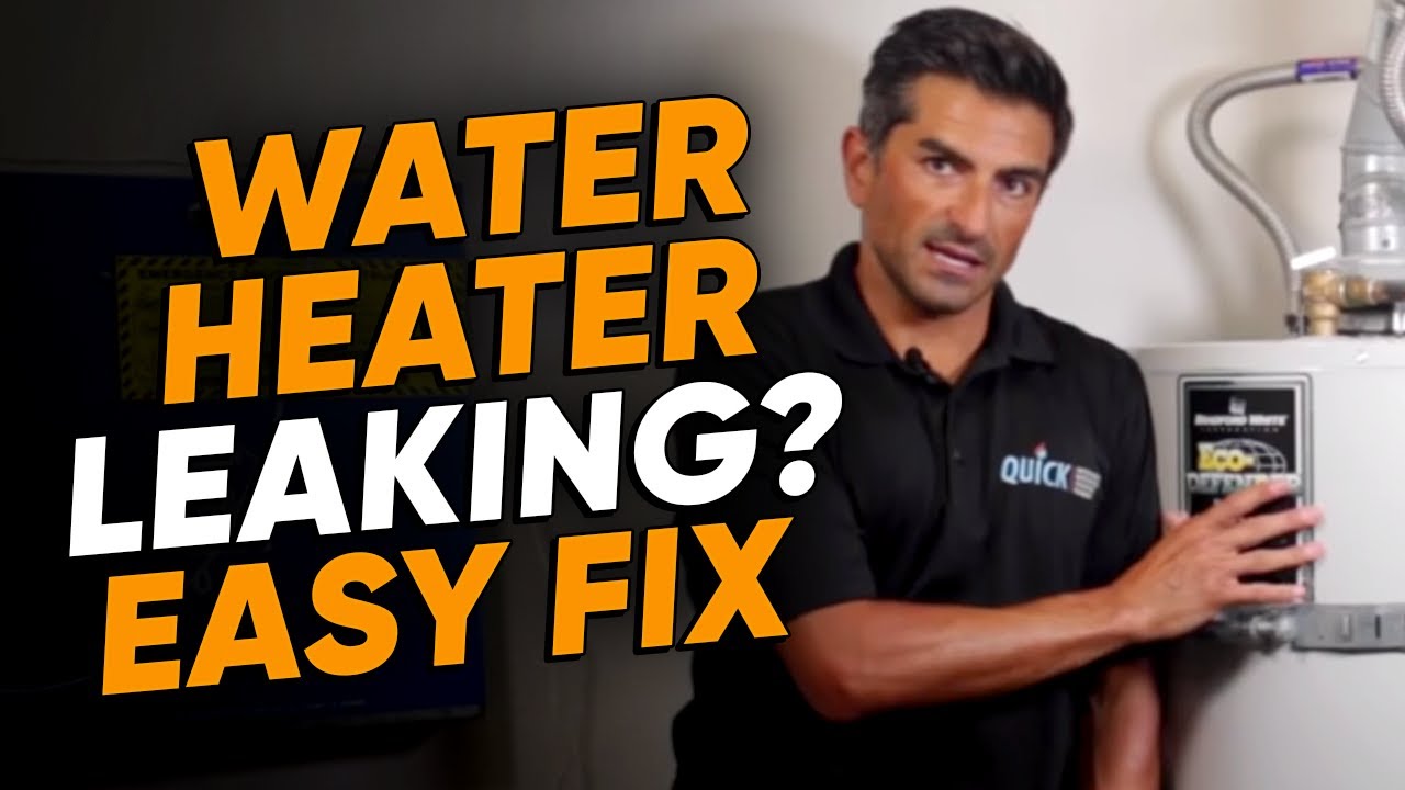 why-is-my-water-heater-leaking-fix-it-with-these-4-easy-steps-youtube