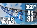 3D 8K 360° Star Wars Roller Coaster Rise of Skywalker 360 VR