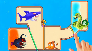 Fishdom Ads + Save The Fish Gameplay | Fishdom | 124ishom