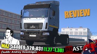 ["ETS2", "Euro Truck Simulator 2", "??? 5440 ?9 520 031", "truck mod MAZ 5440 ?9-520-031"]